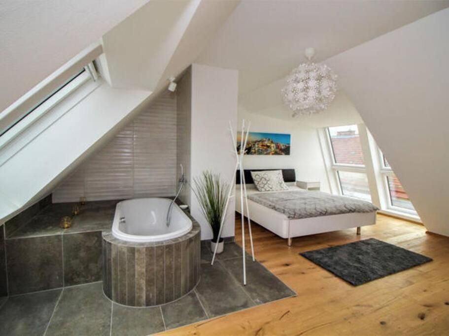 Luxury 2-Floor Rooftop Apartment With Terrace In The City Center Βιέννη Εξωτερικό φωτογραφία