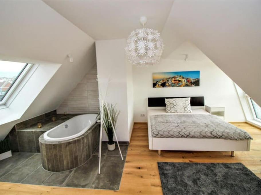 Luxury 2-Floor Rooftop Apartment With Terrace In The City Center Βιέννη Εξωτερικό φωτογραφία